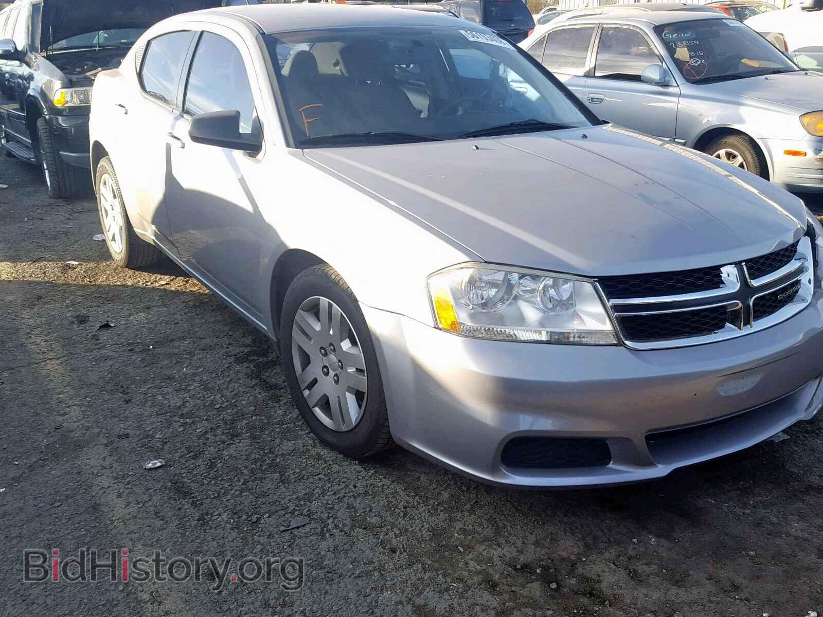 Фотография 1C3CDZAB4DN766705 - DODGE AVENGER 2013