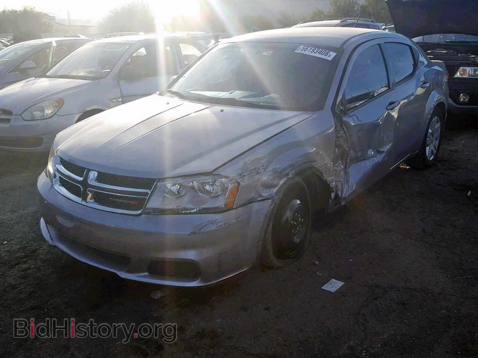 2013 DODGE AVENGER - VIN: 1C3CDZAB4DN766705 - Photo 2