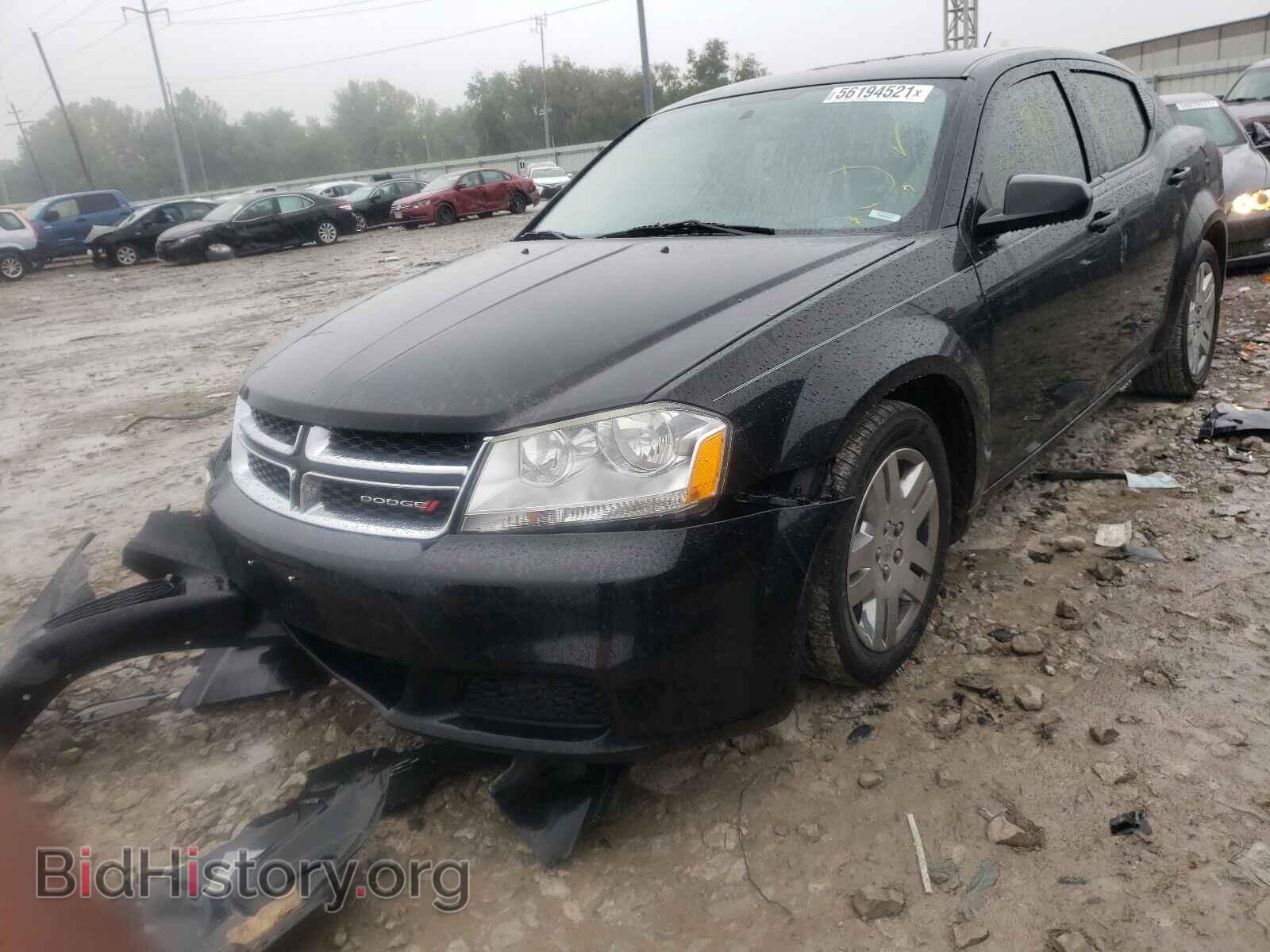 2013 DODGE AVENGER - VIN: 1C3CDZAB6DN541525 - Фото 2