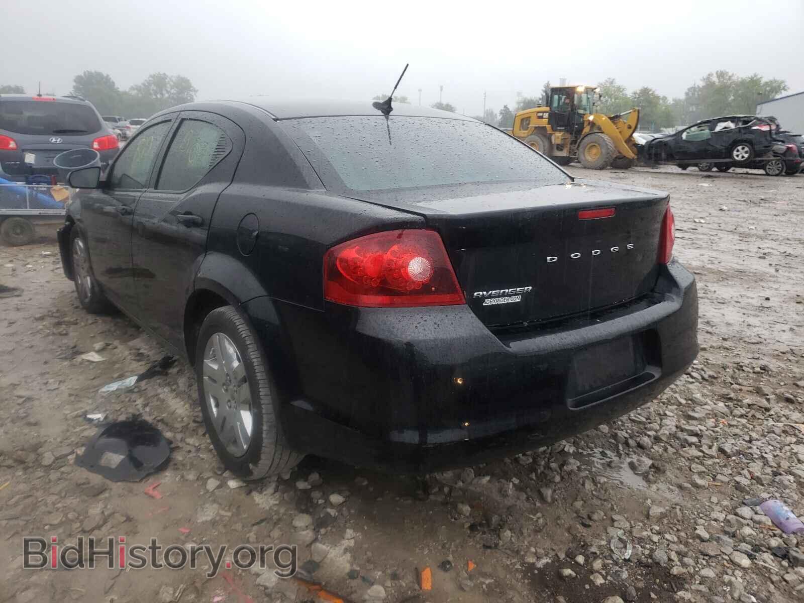 2013 DODGE AVENGER - VIN: 1C3CDZAB6DN541525 - Фото 3