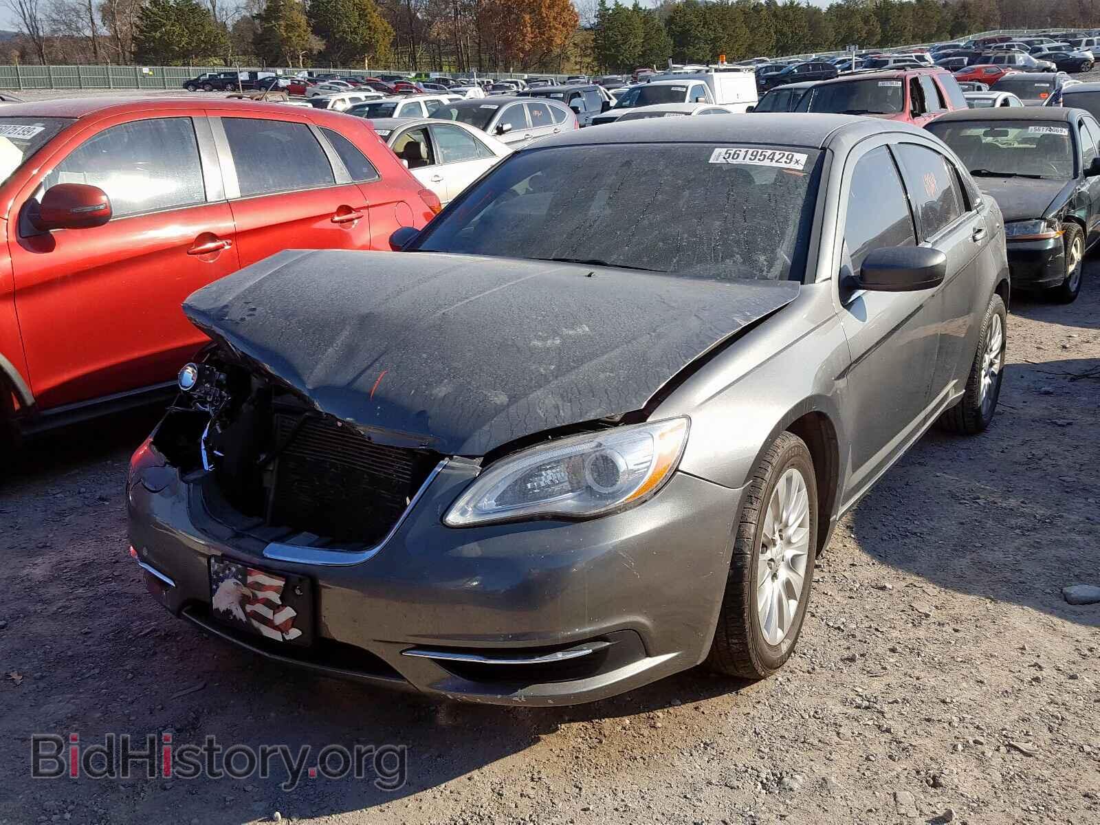 2013 CHRYSLER 200 - VIN: 1C3CCBAB6DN737331 - Фото 2