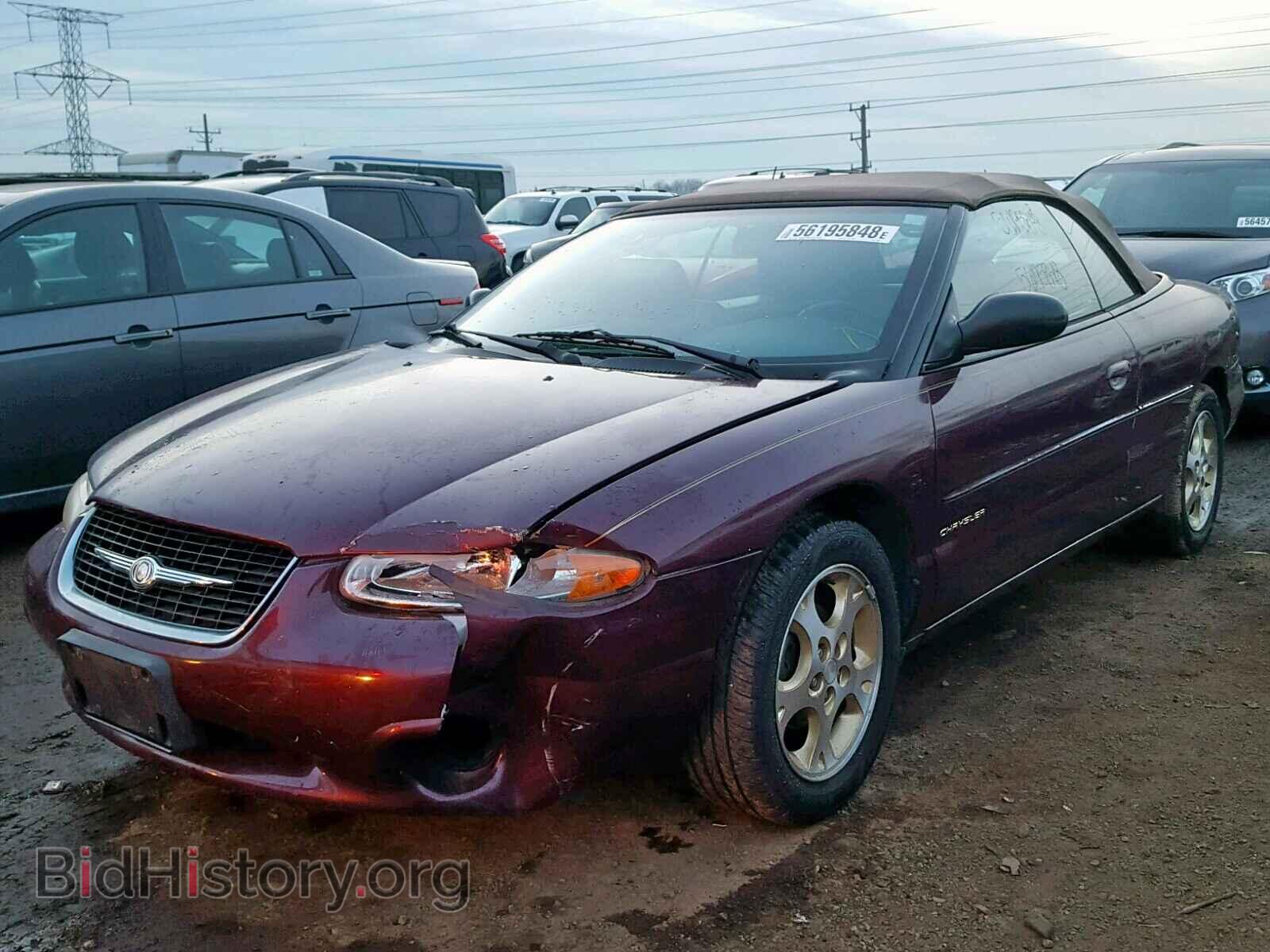 1999 CHRYSLER SEBRING - VIN: 3C3EL55H0XT593871 - Фото 2
