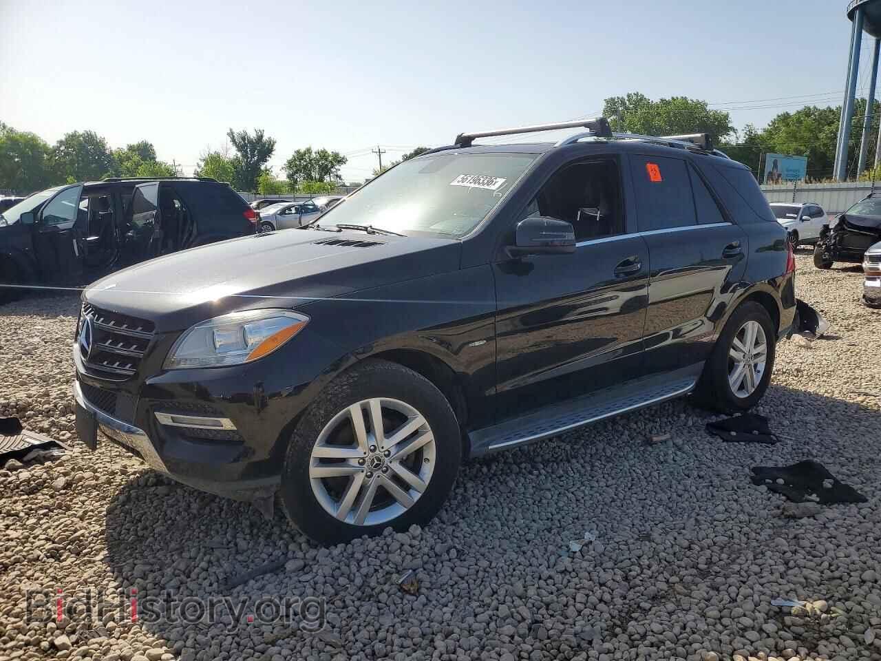 Photo 4JGDA2EB3CA013372 - MERCEDES-BENZ M-CLASS 2012