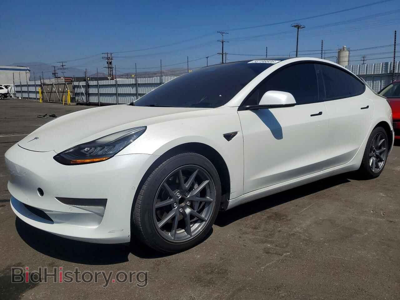 Photo 5YJ3E1EA5MF858819 - TESLA MODEL 3 2021