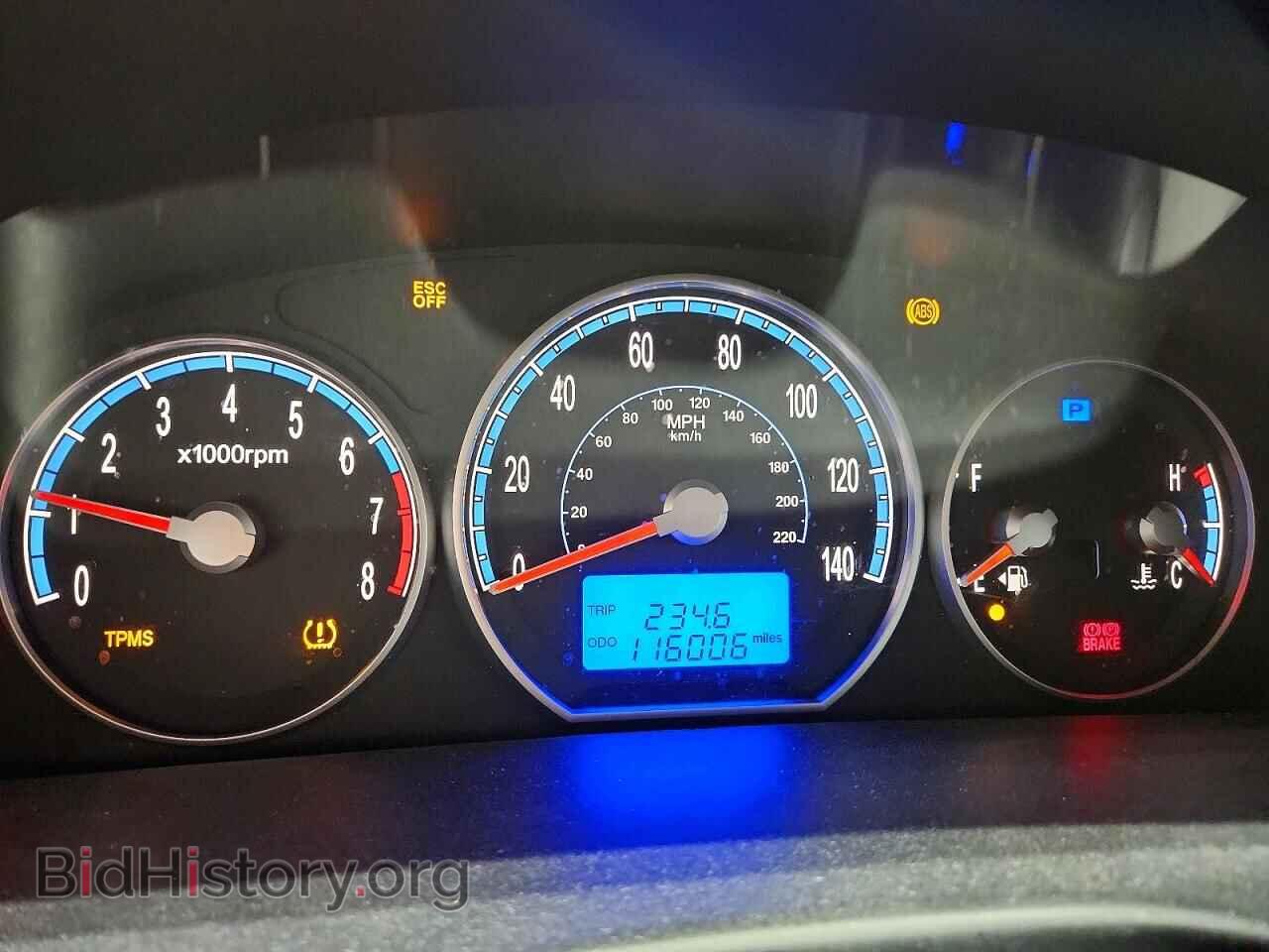 2009 HYUNDAI SANTA FE - VIN: 5NMSG73D29H247190 - Фото 9