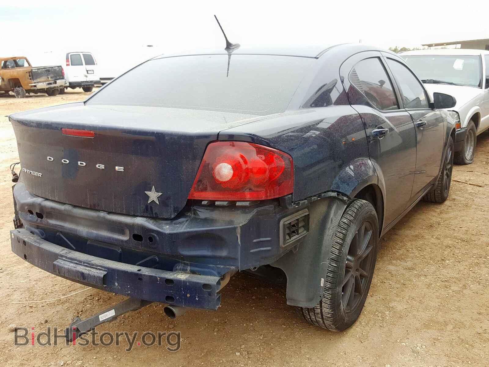 2014 DODGE AVENGER - VIN: 1C3CDZAB2EN222897 - Фото 4