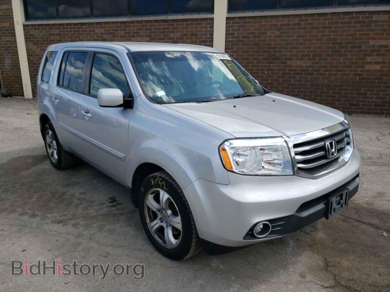 2013 Honda PILOT Pilot EX (VIN 5FNYF4H41DB070095) — фото 1 из 10, Copart, повреждение: бок