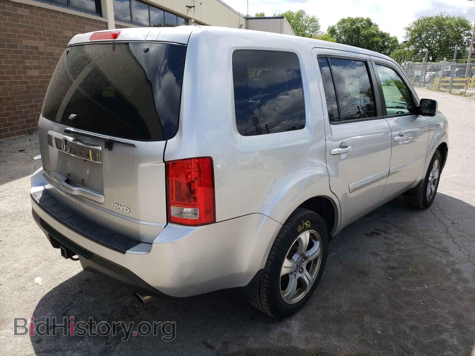 2013 HONDA PILOT - VIN: 5FNYF4H41DB070095 - Фото 4