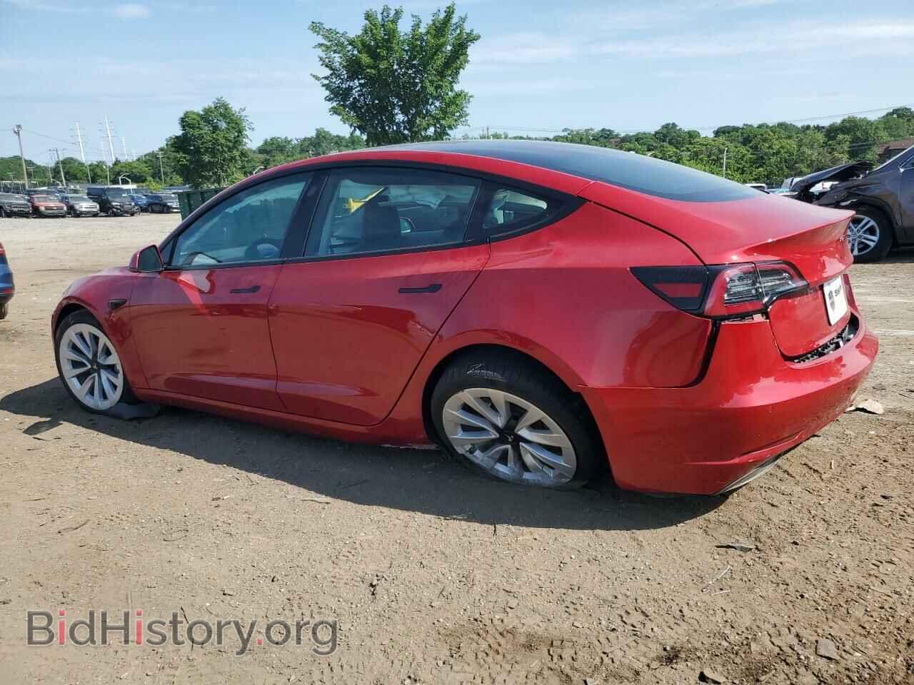 2022 TESLA MODEL 3 - VIN: 5YJ3E1EA8NF189527 - Фото 2