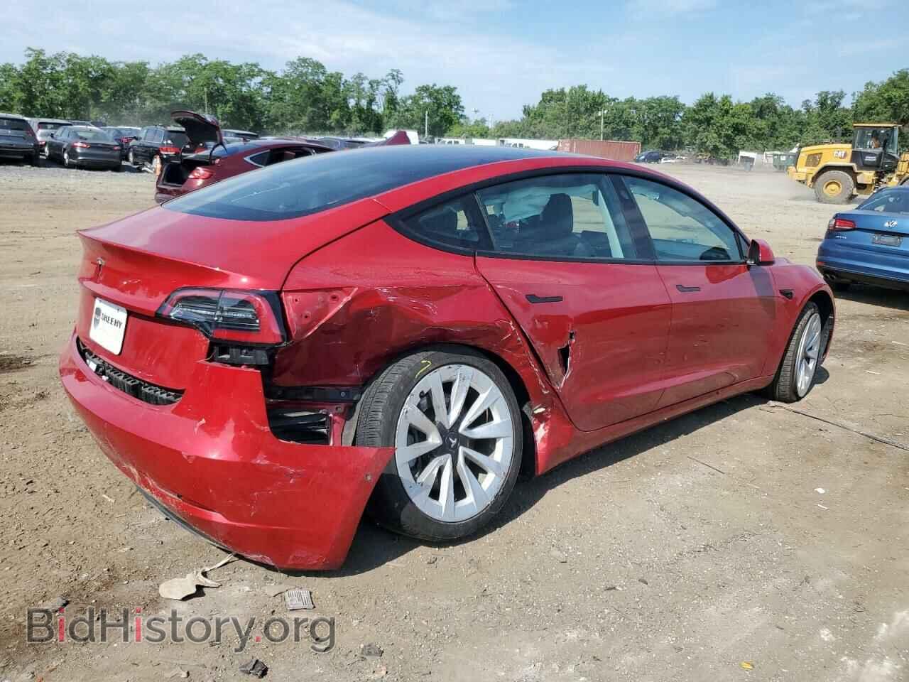 2022 TESLA MODEL 3 - VIN: 5YJ3E1EA8NF189527 - Фото 3