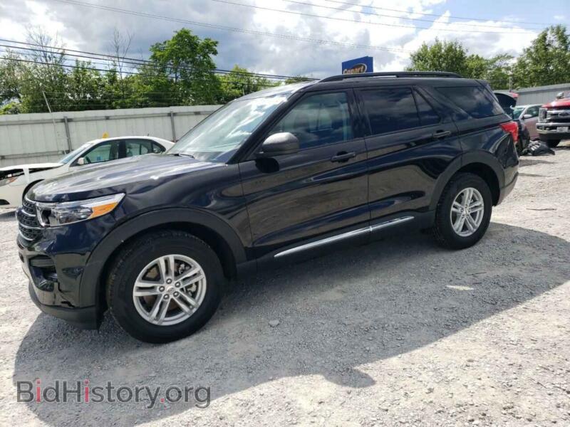 2023 Ford EXPLORER XLT (VIN 1FMSK8DH4PGB85488) — photo 1 of 13, Copart, damage: front end