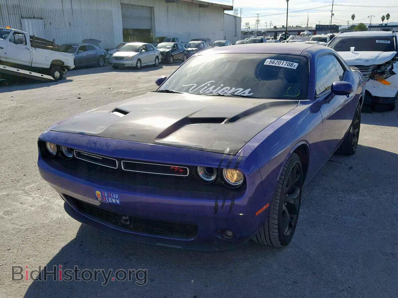2015 DODGE CHALLENGER - VIN: 2C3CDZBT6FH758785 - Фото 2