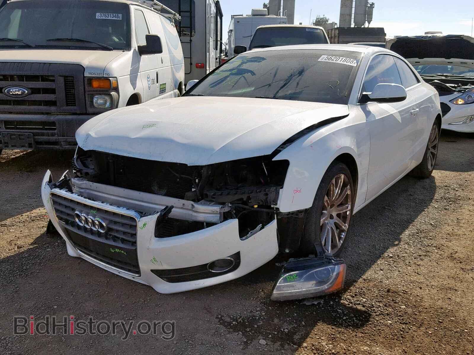 2011 AUDI A5 PREMIUM - VIN: WAULFAFR3BA075339 - Фото 2