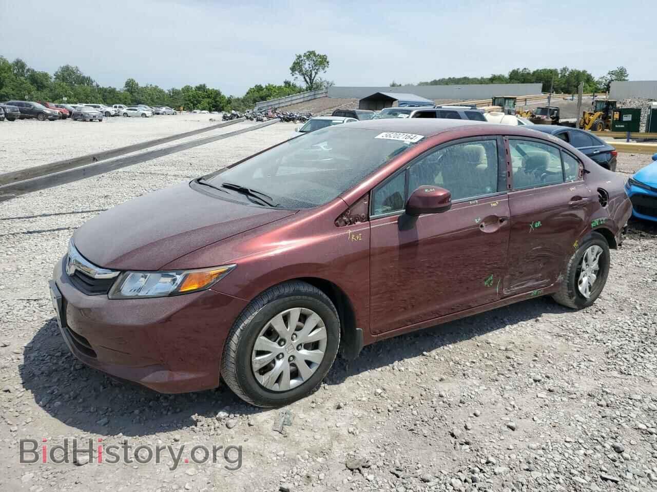 Фотография 19XFB2F5XCE078249 - HONDA CIVIC 2012