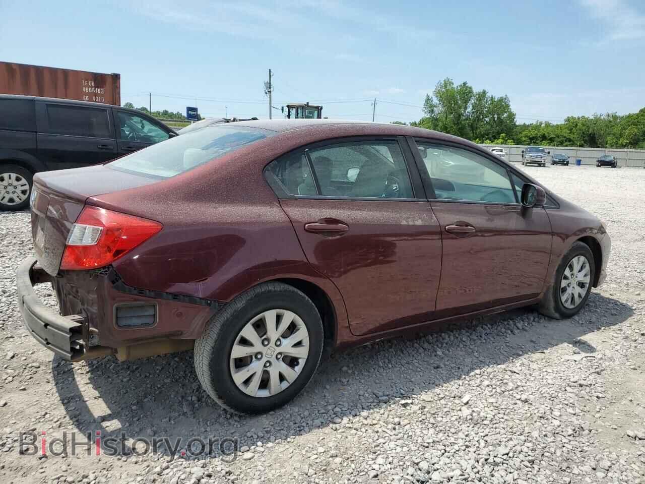 2012 HONDA CIVIC - VIN: 19XFB2F5XCE078249 - Фото 3