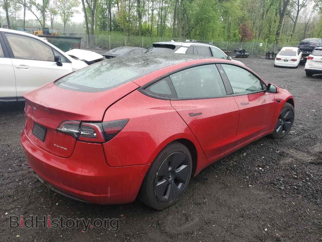 2022 TESLA MODEL 3 - VIN: 5YJ3E1EB7NF275002 - Фото 3