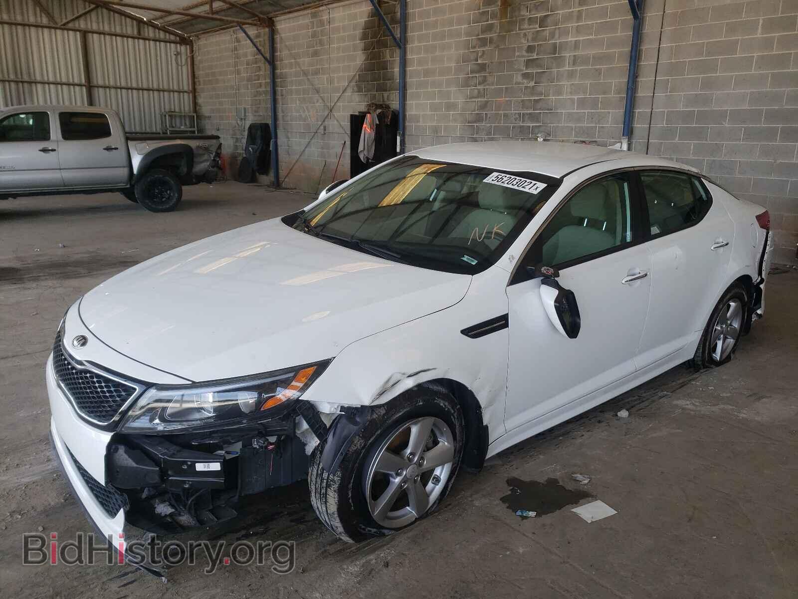 2015 KIA OPTIMA - VIN: 5XXGM4A77FG362307 - Фото 2