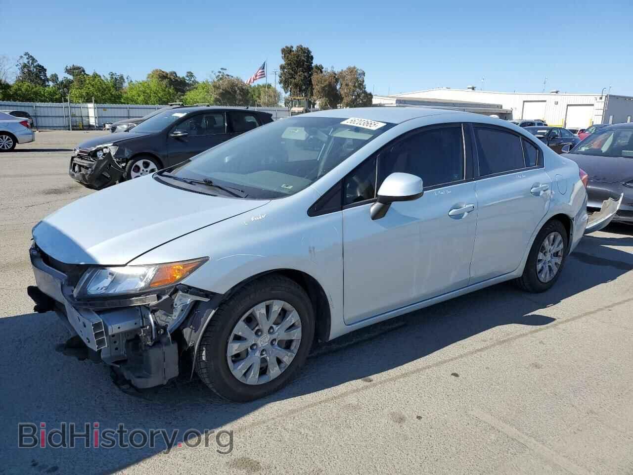 Photo JHMFB2F54CS001971 - HONDA CIVIC 2012