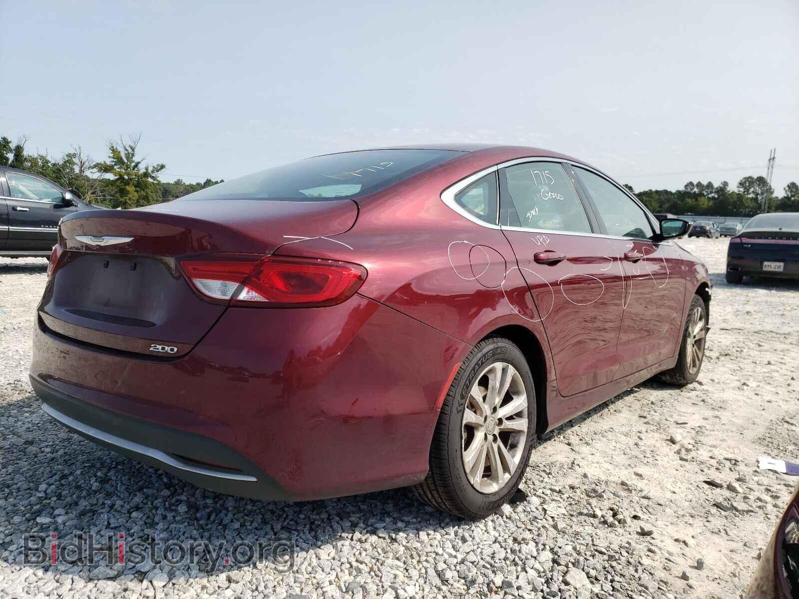 2015 CHRYSLER 200 - VIN: 1C3CCCABXFN637581 - Photo 4