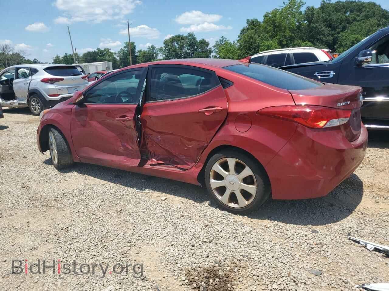 2012 HYUNDAI ELANTRA - VIN: KMHDH4AE0CU216080 - Фото 2