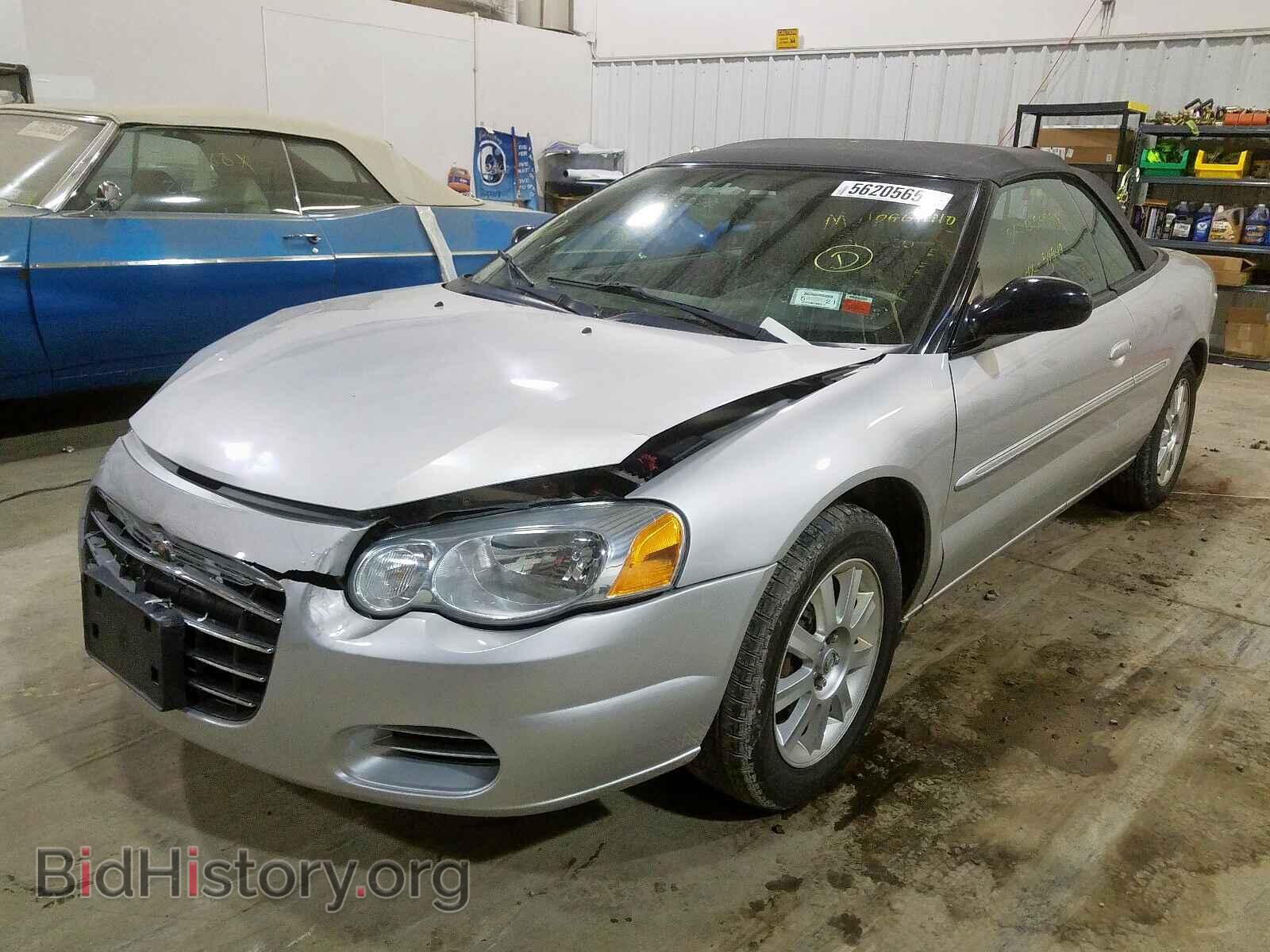 2006 CHRYSLER SEBRING - VIN: 1C3EL75RX6N285108 - Фото 2