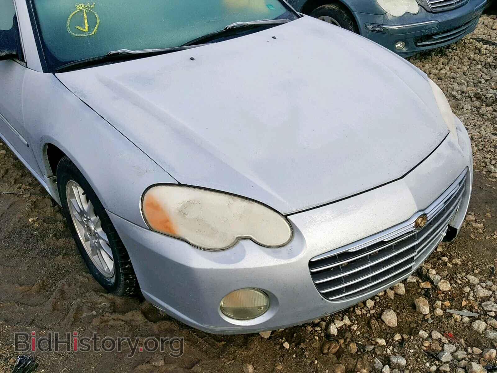2004 CHRYSLER SEBRING - VIN: 4C3AG42GX4E062924 - Фото 9