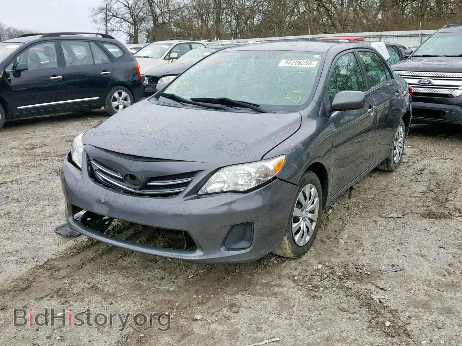 2013 TOYOTA COROLLA BA - VIN: 2T1BU4EE0DC060624 - Фото 2