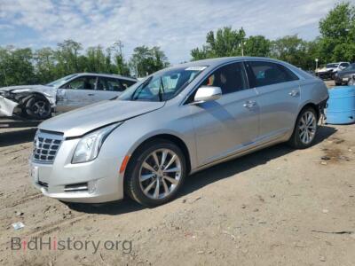 2014 Cadillac XTS Luxury Collection, серебристый — VIN 2G61N5S3XE9280049, Copart