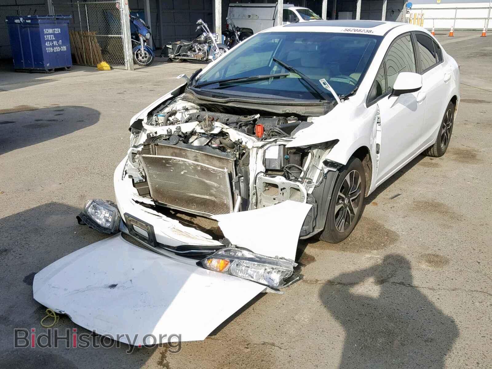 2013 HONDA CIVIC - VIN: 19XFB2F82DE253346 - Фото 2