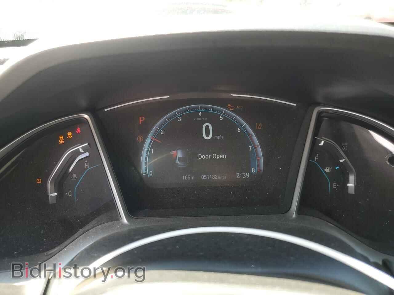 2019 HONDA CIVIC - VIN: 2HGFC3B38KH351796 - Фото 9