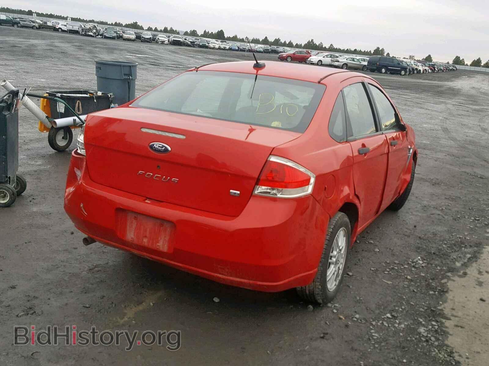 2008 FORD FOCUS - VIN: 1FAHP35N18W297492 - Фото 4