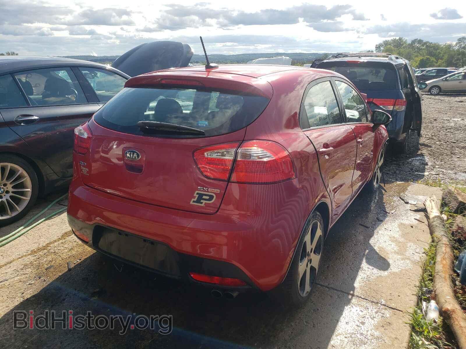 2013 KIA RIO - VIN: KNADN5A35D6153708 - Фото 4
