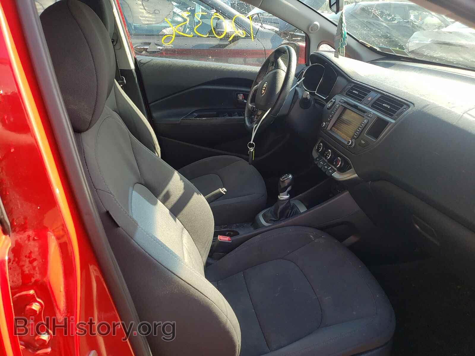 2013 KIA RIO - VIN: KNADN5A35D6153708 - Фото 5