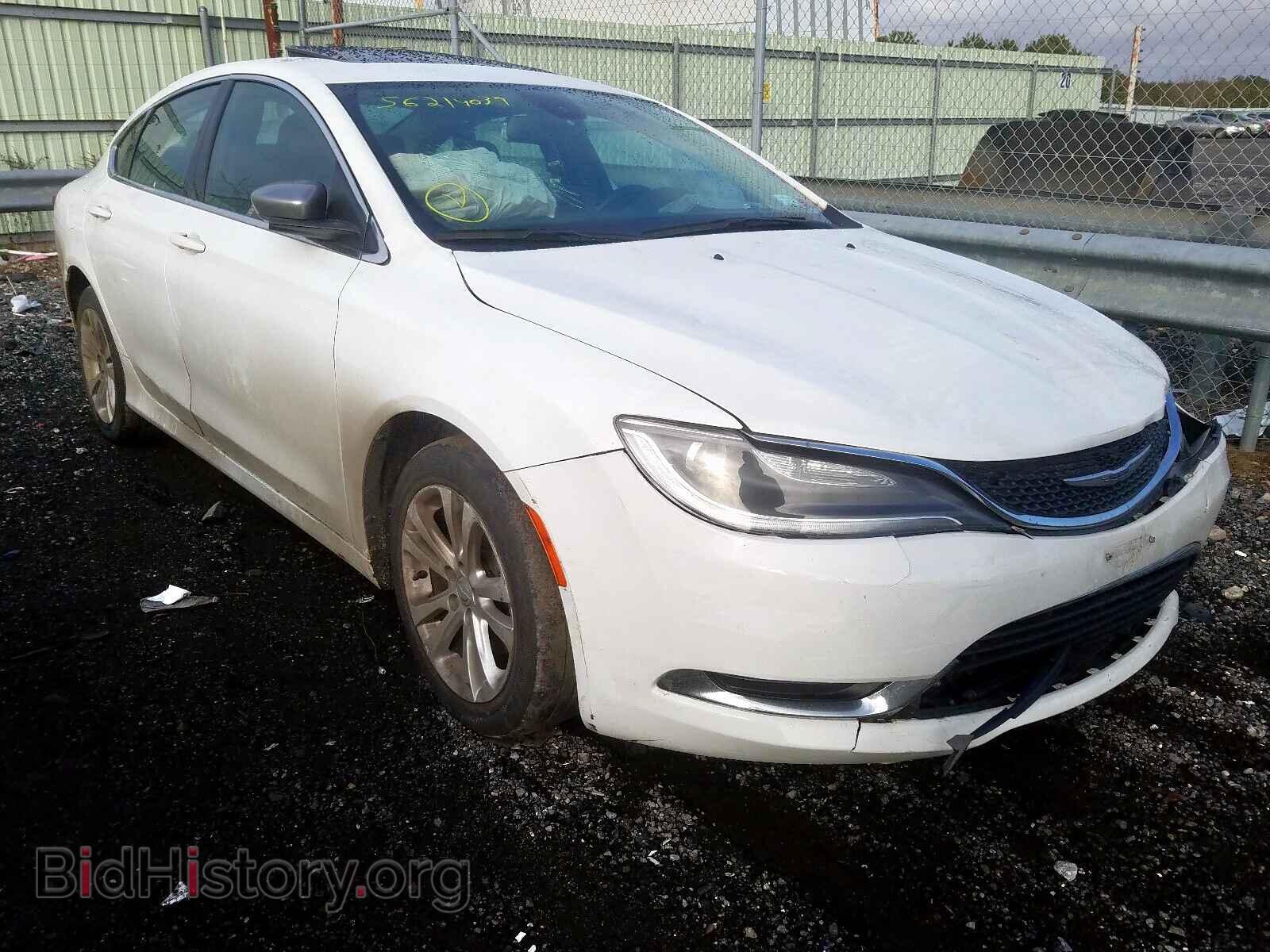 Фотография 1C3CCCAB4GN167176 - CHRYSLER 200 2016