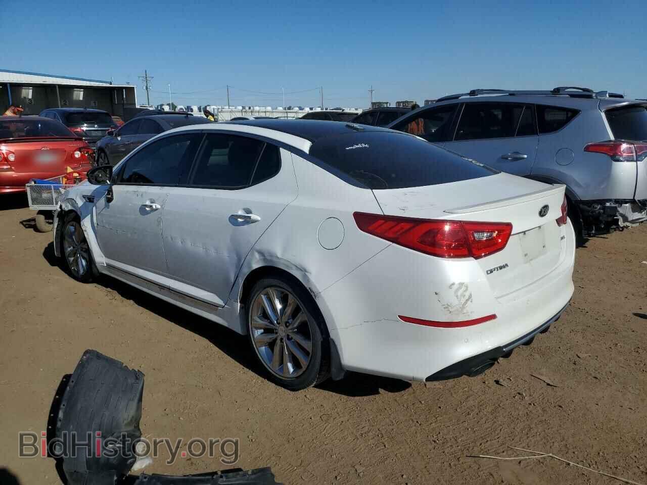 2015 KIA OPTIMA - VIN: 5XXGR4A67FG475991 - Фото 2