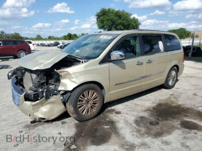 2011 Chrysler MINIVAN LIMITED, gold — VIN 2A4RR6DG5BR746552, Copart
