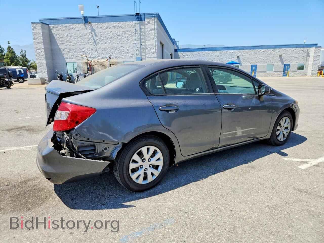 2012 HONDA CIVIC LX - VIN: 19XFB2F55CE302009 - Фото 3