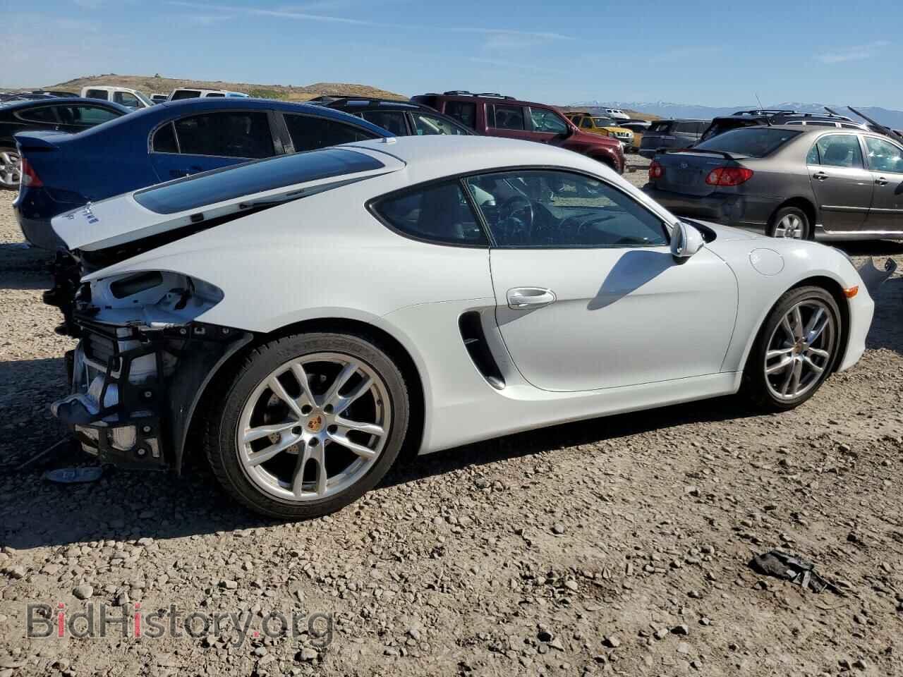 2015 PORSCHE CAYMAN - VIN: WP0AA2A8XFK161647 - Фото 3