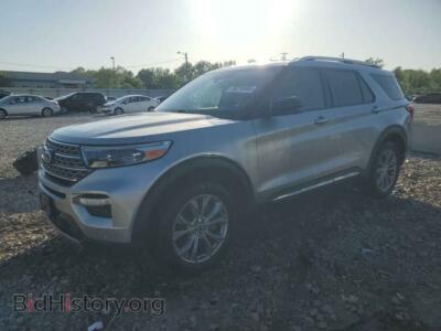 2022 Ford EXPLORER Limited, серебристый — VIN 1FMSK8FH0NGA31130, Copart