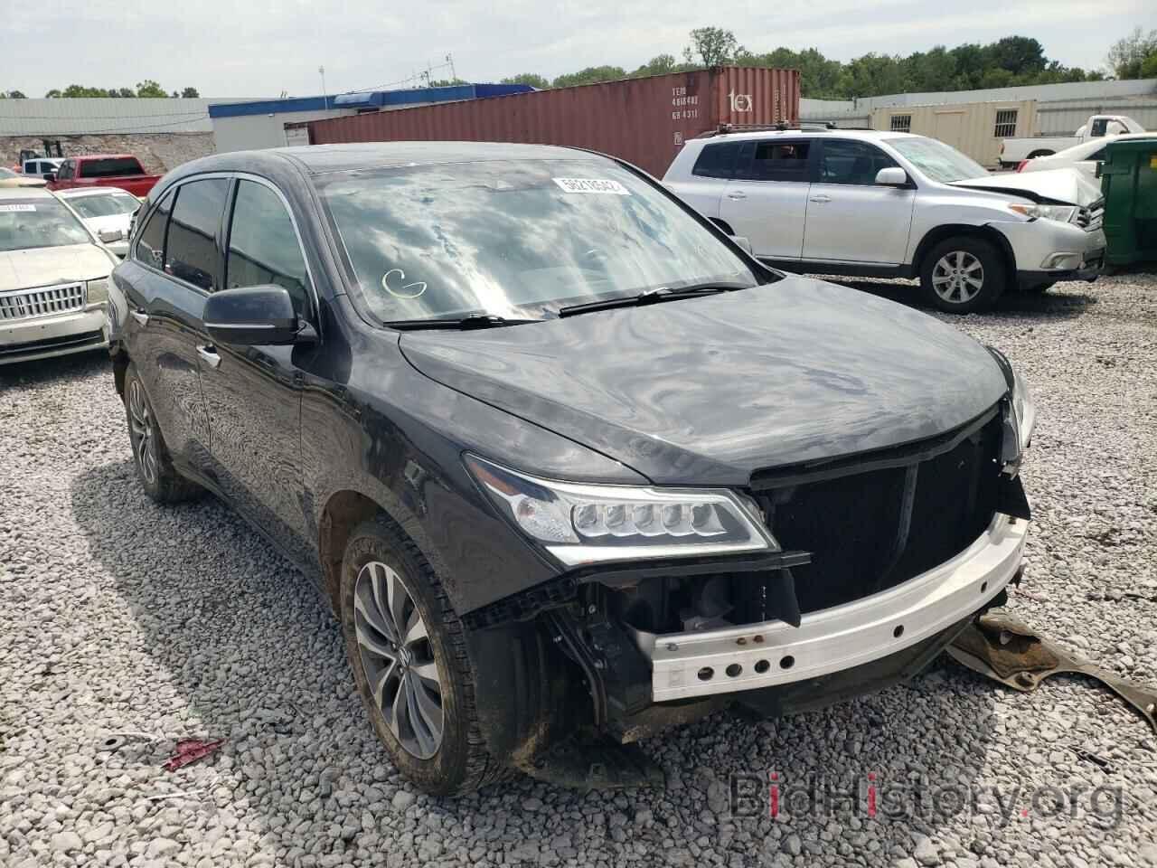 Фотография 5FRYD4H49GB015726 - ACURA MDX 2016