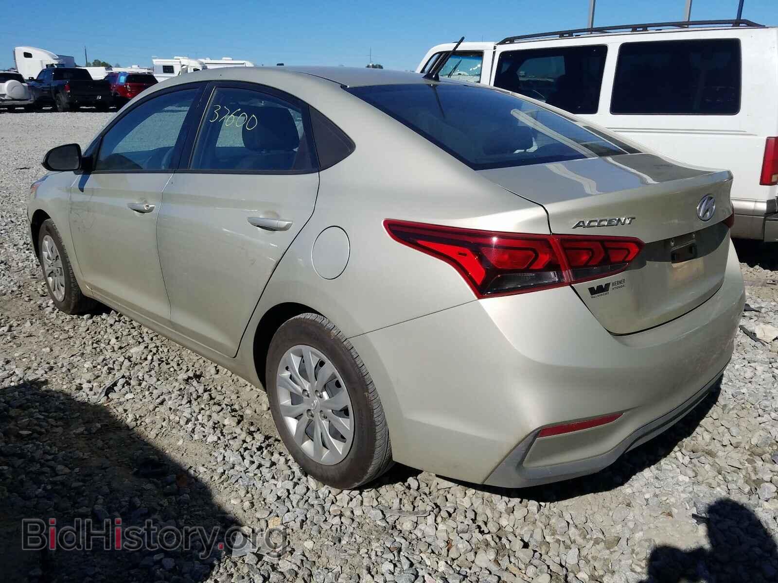 2020 HYUNDAI ACCENT - VIN: 3KPC24A61LE100878 - Фото 3