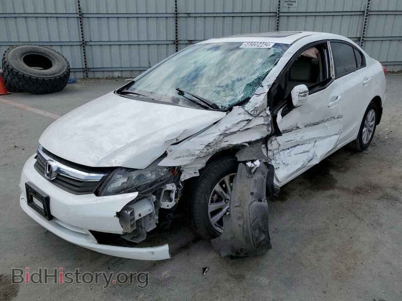 2012 HONDA CIVIC - VIN: 19XFB2F87CE337631 - Photo 2
