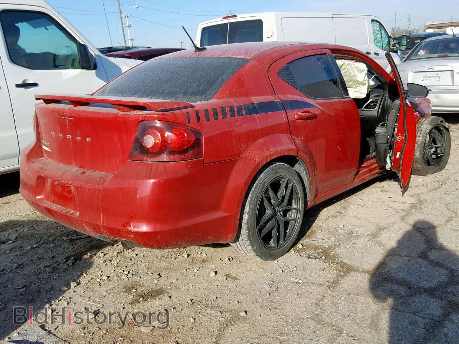 2014 DODGE AVENGER - VIN: 1C3CDZAB7EN222605 - Фото 4