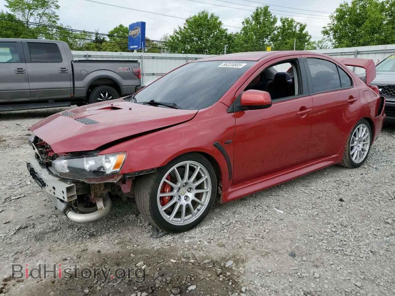 Photo JA32W8FV8CU008707 - MITSUBISHI EVO 2012