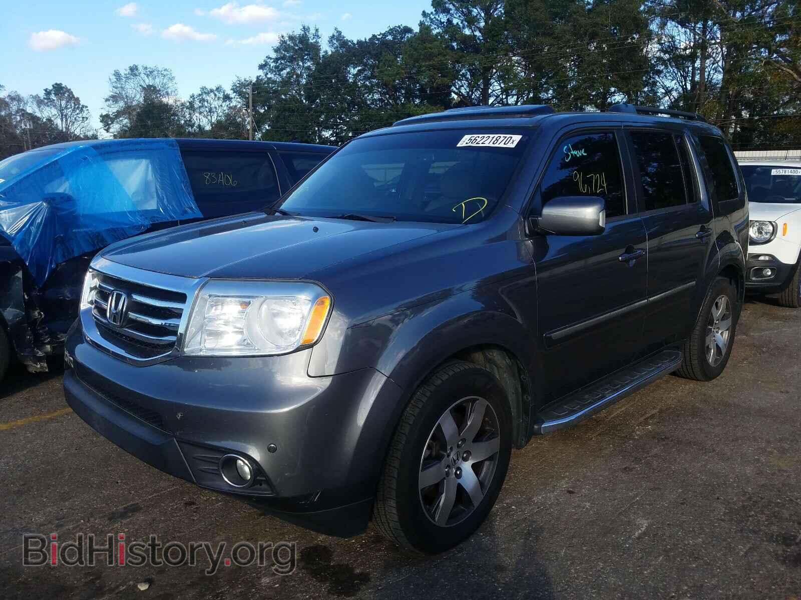 2013 HONDA PILOT - VIN: 5FNYF3H93DB004279 - Фото 2
