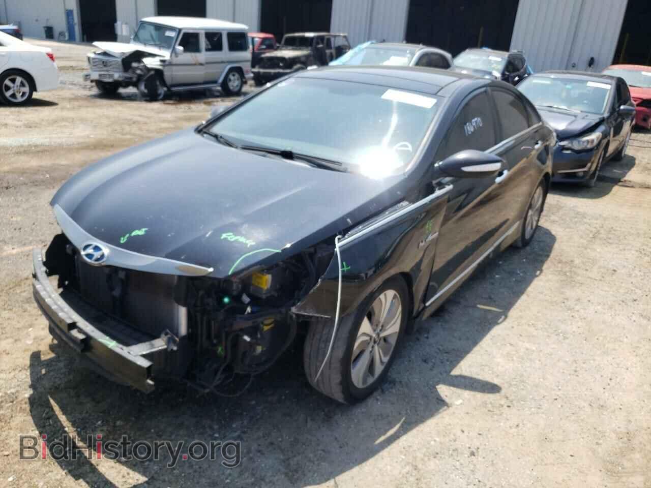 2013 HYUNDAI SONATA - VIN: KMHEC4A41DA067241 - Фото 2