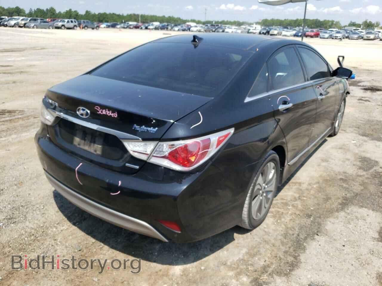 2013 HYUNDAI SONATA - VIN: KMHEC4A41DA067241 - Фото 4