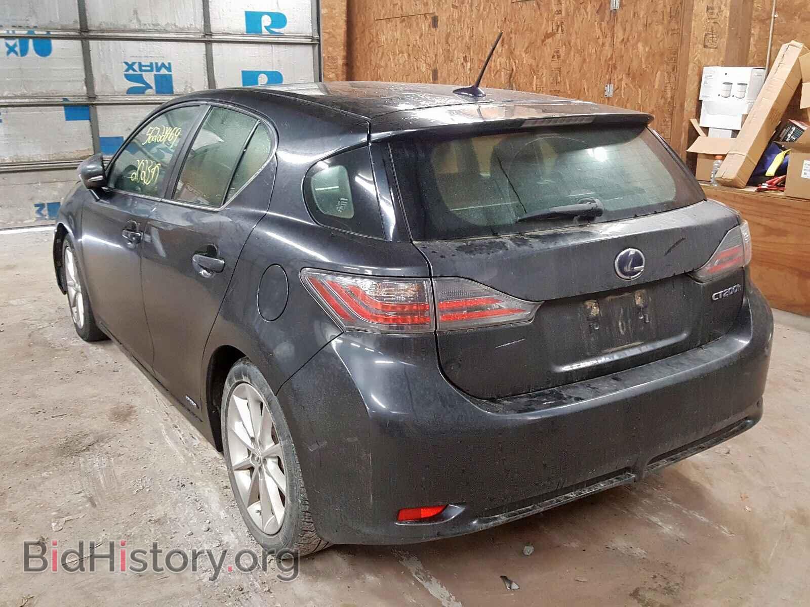 2011 LEXUS CT 200 - VIN: JTHKD5BH8B2019964 - Фото 3