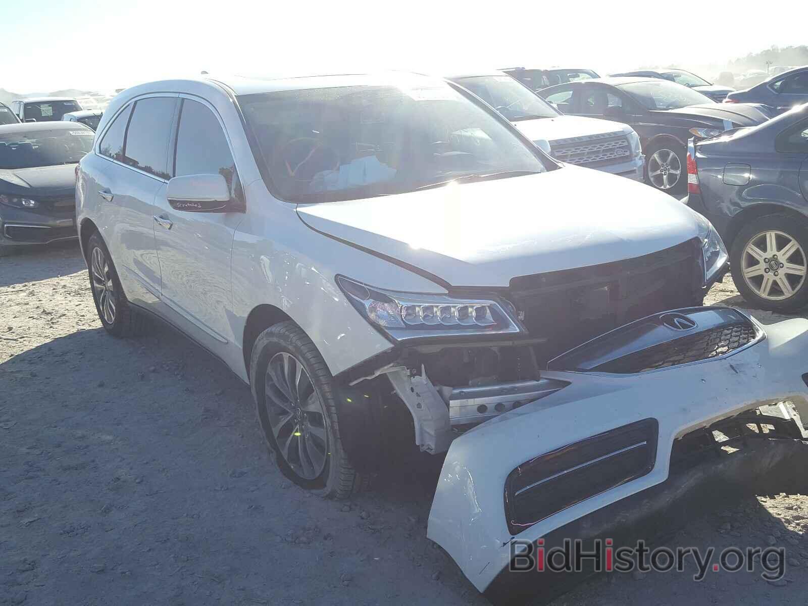 Фотография 5FRYD4H4XGB048038 - ACURA MDX 2016