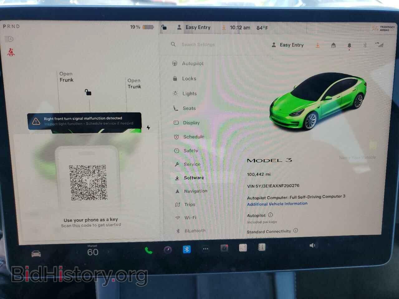 2022 TESLA MODEL 3 - VIN: 5YJ3E1EAXNF290276 - Фото 9